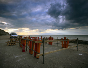 Stormy fireworks